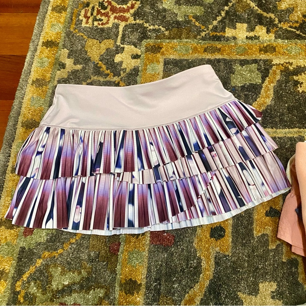 Lucky in Love, purple lilac navy blue tennis skirt like new